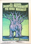 16TH ANNUAL PURPLE PACHYDERM PARTY POSTER -NOR CAL, 2024 - AP DOODLED #1