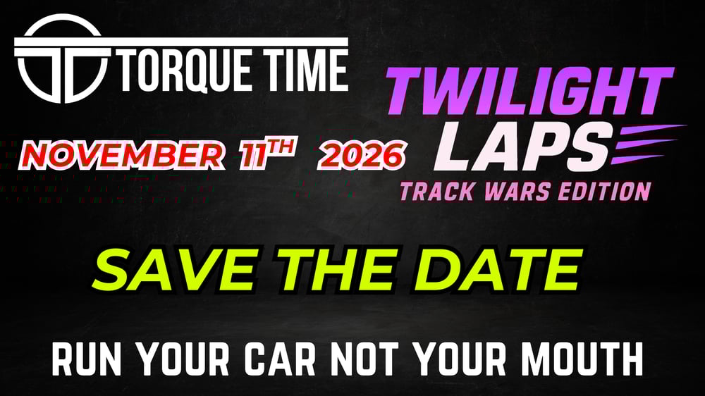 Image of TWILIGHT LAPS - TRACK WARS 21/11/2026