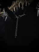 Image 4 of velvet spikes choker