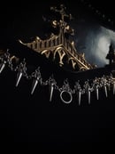 Image 2 of velvet spikes choker