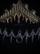 Image 3 of velvet spikes choker