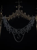 Image 1 of steel lace necklace