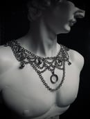 Image 6 of steel lace necklace