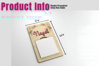 Image 4 of Kustom Engraved Wood Notepad Holder 