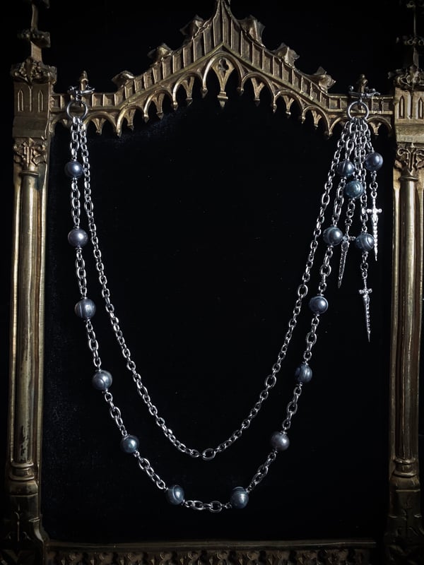 Image of Lady of the Lake wallet chain