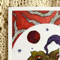Image 3 of Toad Wizard Print