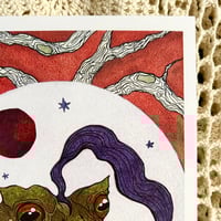 Image 4 of Toad Wizard Print