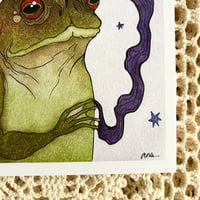 Image 5 of Toad Wizard Print