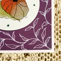 Image 5 of Pumpkin Snail Print