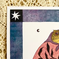 Image 3 of Babushka Toad Print