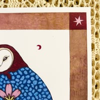 Image 4 of Babushka Owl Print