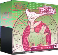 Image 1 of Pokemon Scarlet & Violet: Temporal Forces (Iron Leaves) Elite Trainer Box ETB