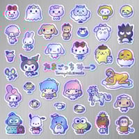 Image 4 of Tamagotchi Meets Sanrio Characters Sticker/Magnet Sets (37 Pieces) 