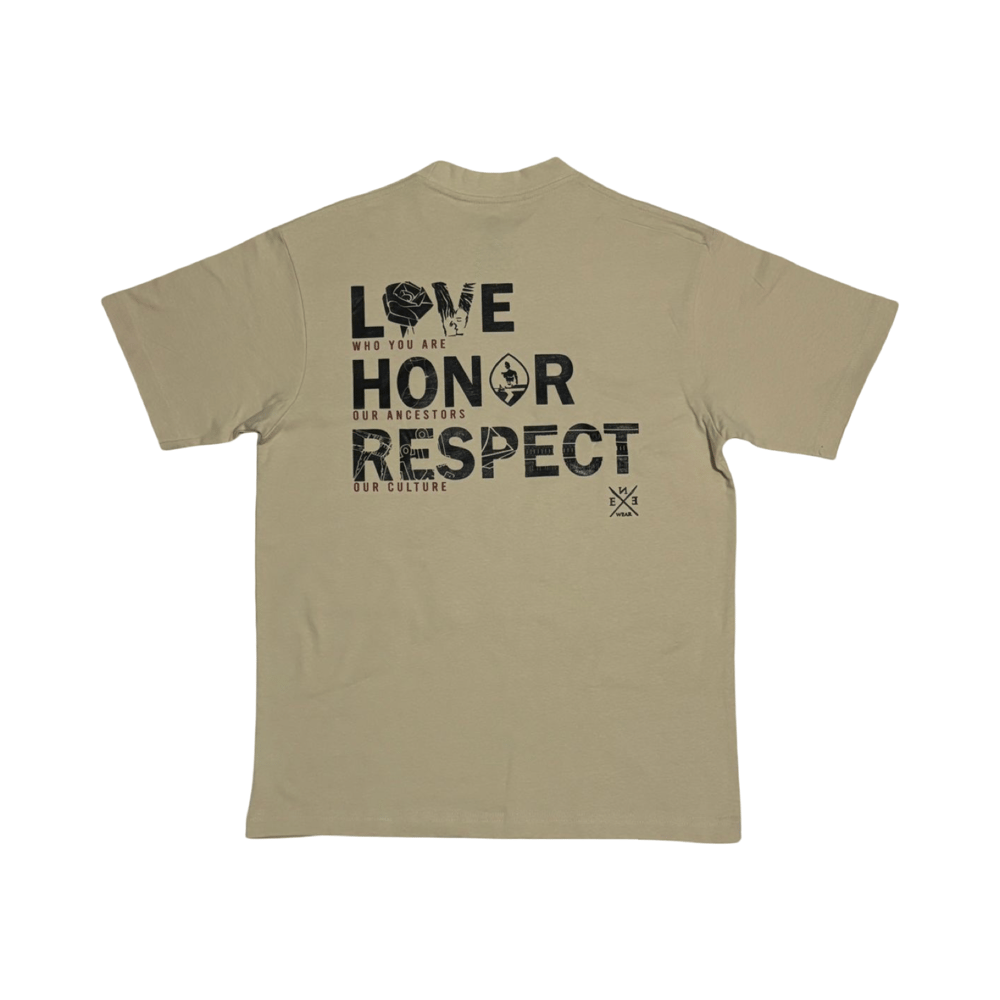 Image of LOVE, HONOR, RESPECT (ADULT T-SHIRT&YOUTH)