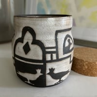 Image 5 of Small Stoneware Canister: Embarcadero