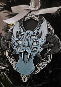 Image 1 of Ice Cat Ornament