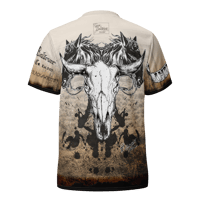 Image 2 of Americana Sepia - unisex sports jersey