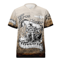 Image 3 of Americana Sepia - unisex sports jersey