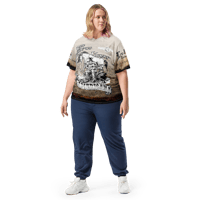 Image 5 of Americana Sepia - unisex sports jersey