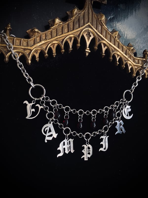 Image of vampire necklace