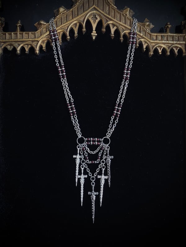 Image of five knights necklace