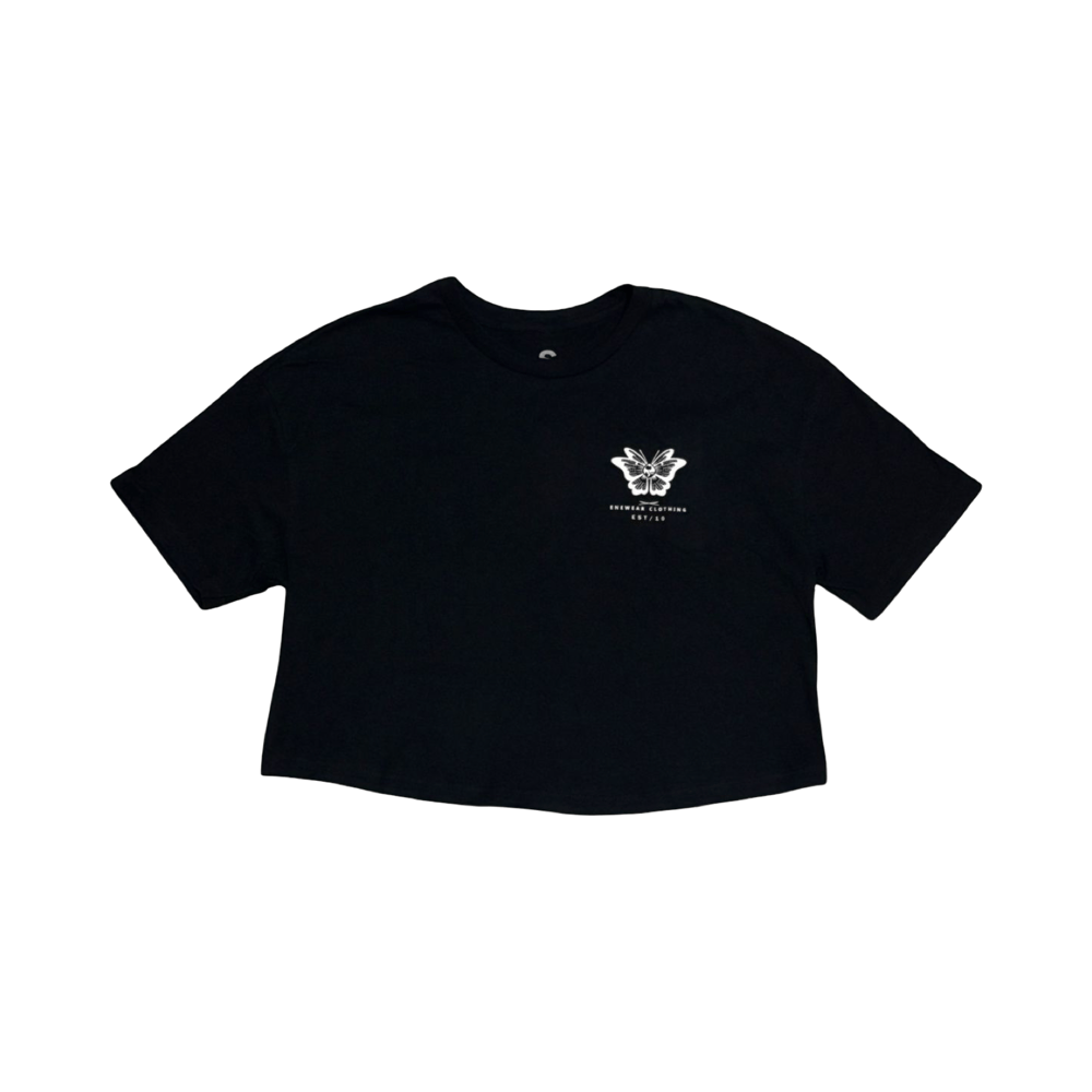 Image of FLOAT LIKE A BUTTERFLY (WOMEN CROP T-SHIRT)