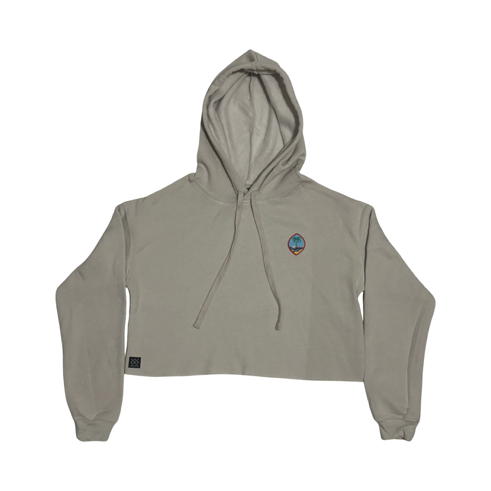 Image of GUAM SEAL PATCH (LADIES CROPPED HODDIE) 