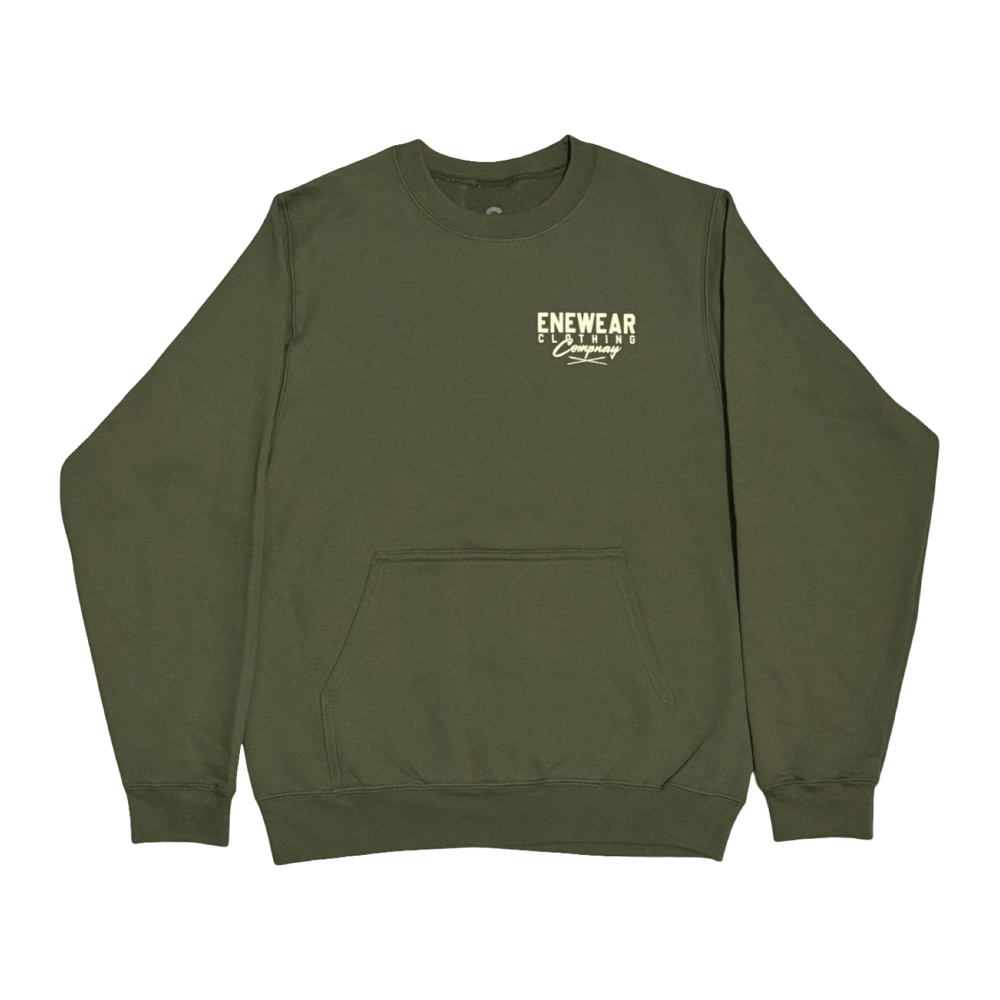Image of BORN & RAISED (PULL OVER SWEAT SHIRT)