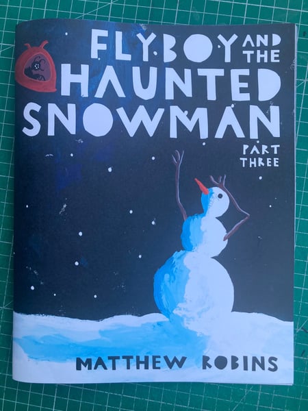 Image of Flyboy and the Haunted Snowman comic - part three