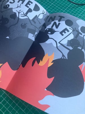 Image of Flyboy and the Haunted Snowman comic - part three