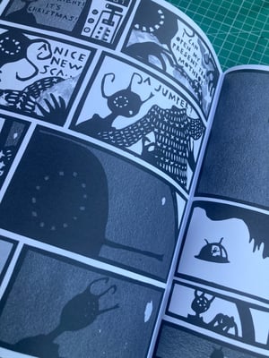 Image of Flyboy and the Haunted Snowman comic - part three