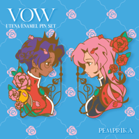 Image 1 of Revolutionary Girl Utena Enamel Pins