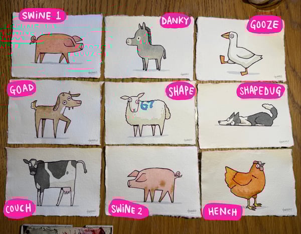 Image of Crappy Farm Animals