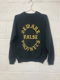 Image 1 of Beware False Prophets, black M (21"P2P, 24"S2H, 28"C2C) 