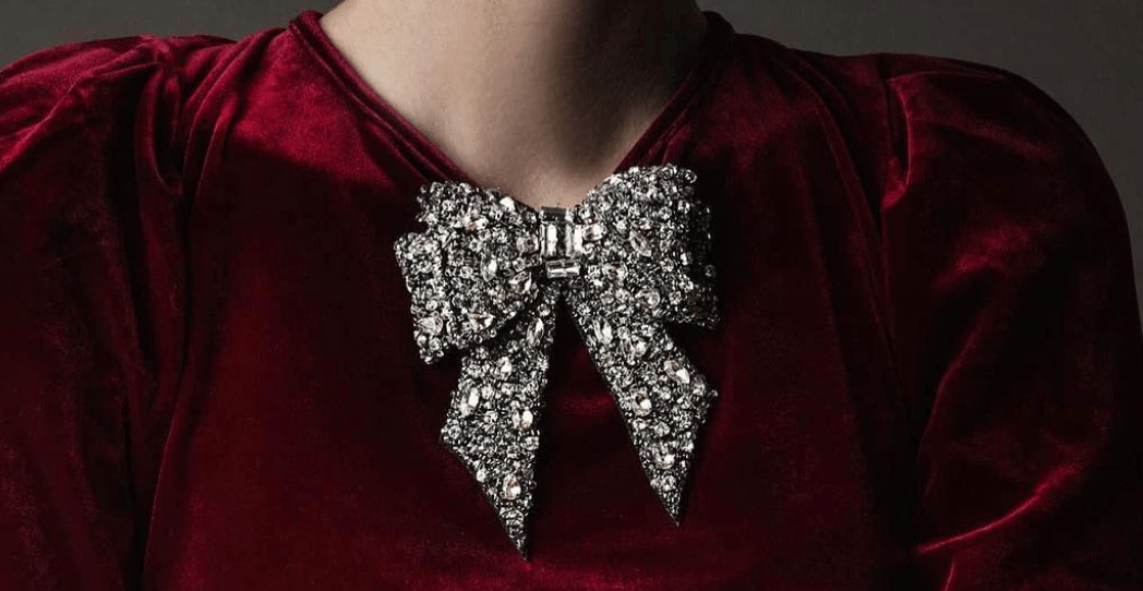 Image of Assorted Sparkly Bow Brooches!