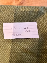 Image 1 of Green  Wool Fabric 