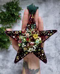 Image 1 of Ready Made Embellished Star Ornament (#1)