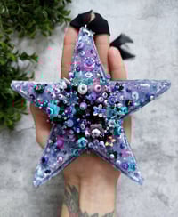 Image 1 of Ready Made Embellished Star Ornament (#3)