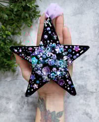Image 1 of Ready Made Embellished Star Ornament (#4)