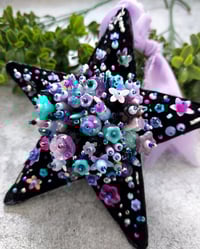 Image 2 of Ready Made Embellished Star Ornament (#4)