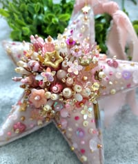 Image 2 of Ready Made Embellished Star Ornament (#5)