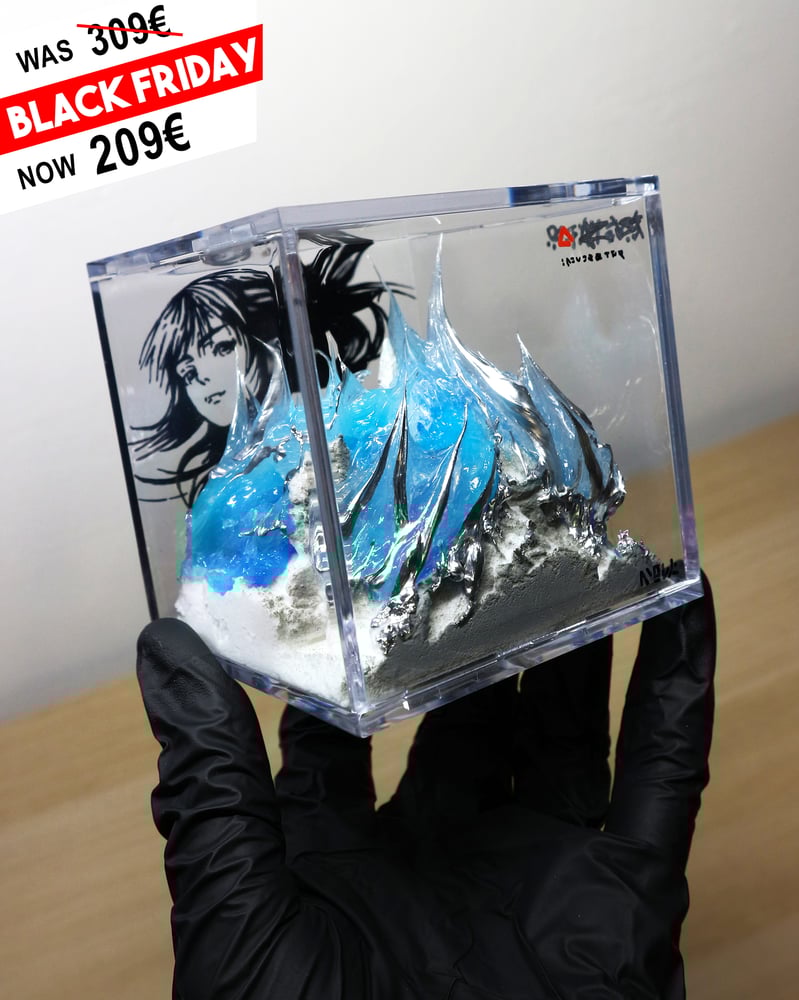 Image of "RISE" - Original CUBE painting #022