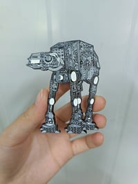 Image 1 of Ornate ATAT pin pre order 