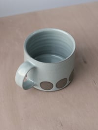 Image 3 of Circles mug - sage grey - no. 3