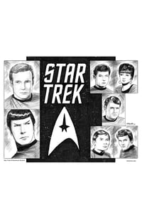 Star Trek 1966 11x14 Print
