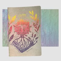Image 1 of Holy Holly Rainbow Man Notebook, unlined 
