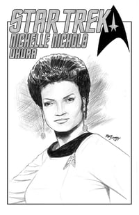 Star Trek Uhura 1966 11x17 Print