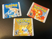 Image 1 of Gameboy - Pokemon red, blue, or yellow cart label
