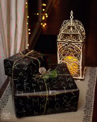 Image 1 of RuneCraft Wrapping Paper