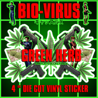 GREEN HERB STICKER